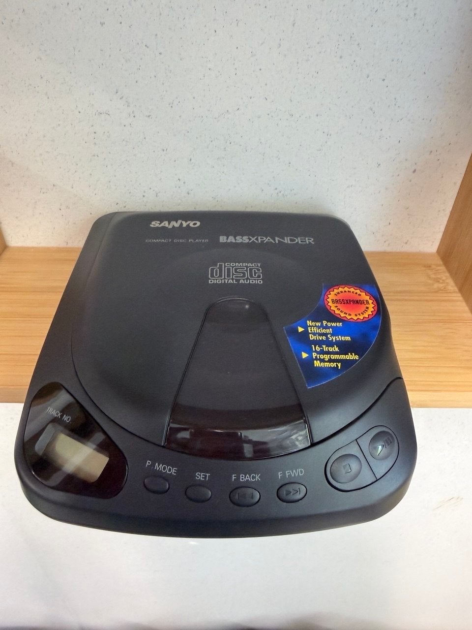 Sanyo Bassxpander draagbare CD-speler, Ophalen of Verzenden, Gebruikt, Overige merken, Draagbaar