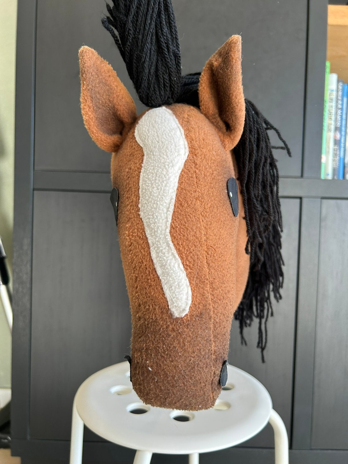 Handgemaakte hobby horse bruin, Kinderen en Baby's, Ophalen, Nieuw
