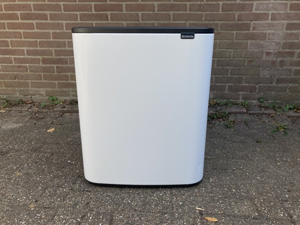 Brabantia Bo Touch Bin Prullenbak 2 x 30 L, Ophalen, 50 – 75, Kunststof, 40 liter of meer