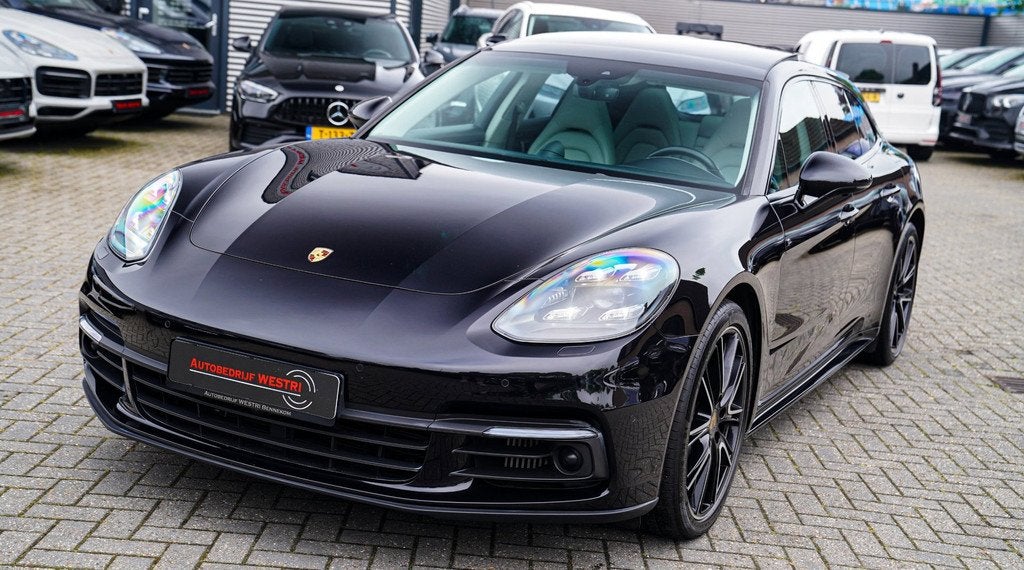 Porsche Panamera Sport Turismo 2.9 4 E-Hybrid | Sport Chrono, Automaat, 14 kWh, 38 km/l, Zwart
