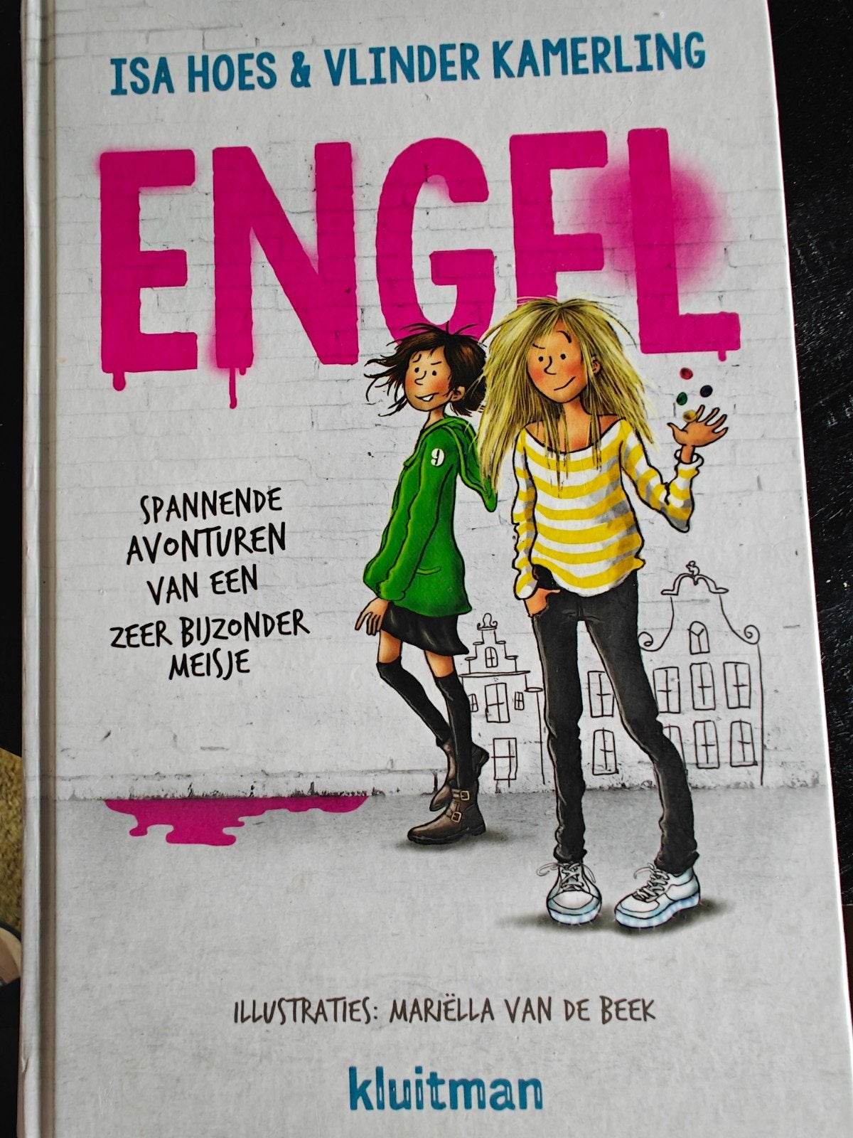 Engel - Isa Hoes & Vlinder Kamerling (kinderboek), Ophalen of Verzenden, Gelezen, Isa Hoes & Vlinder Kamerling, Fictie