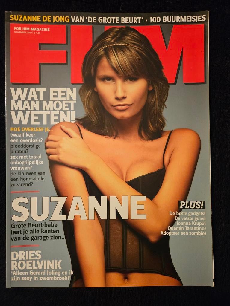 FHM Magazine - November 2007 - Suzanne de Jong, Boeken, Ophalen of Verzenden, Zo goed als nieuw, Glossy