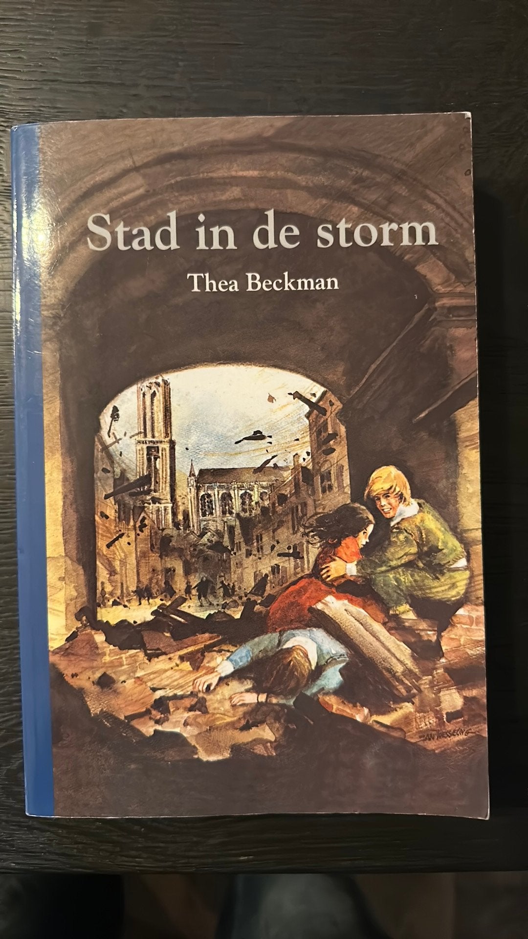 Stad in de storm - Thea Beckman (Jeugdboek), Boeken, Literatuur, Gelezen, Nederland, Ophalen of Verzenden