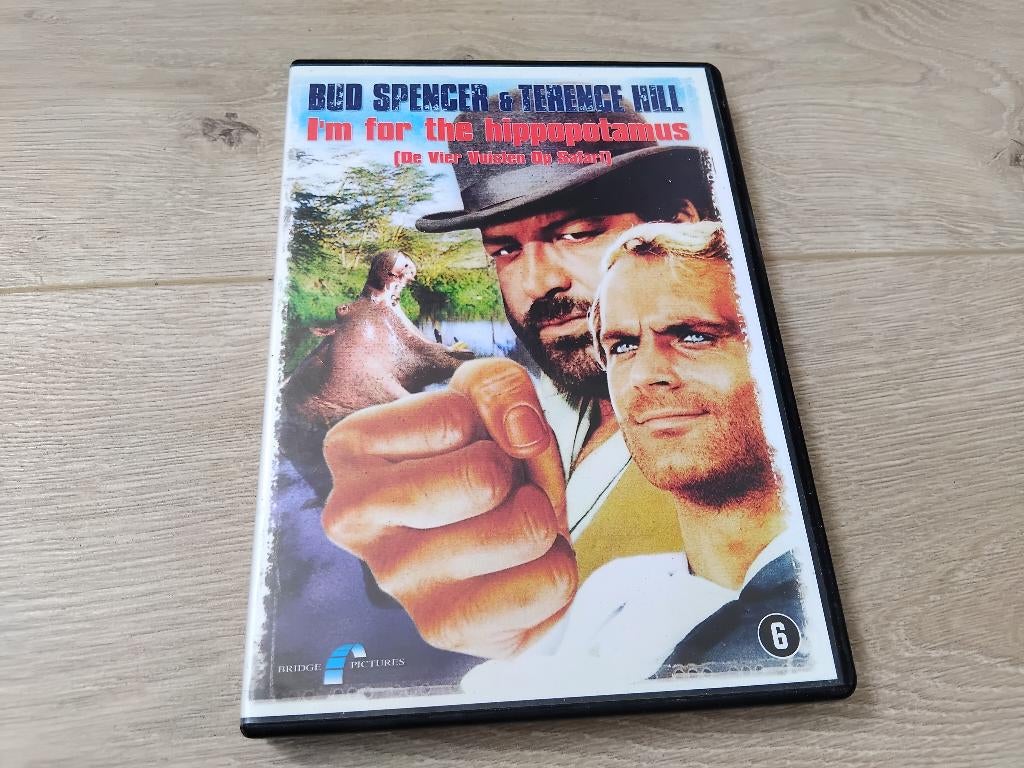 De Vier Vuisten op Safari DVD, Alle leeftijden, Ophalen of Verzenden, Gebruikt, Actiekomedie