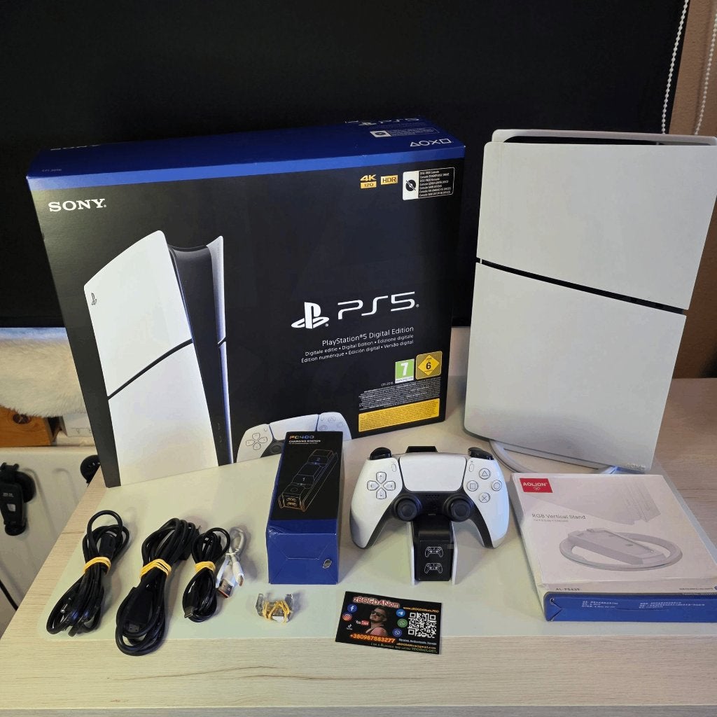 Playstation 5 PS5 1TB + Charging Station + RGB Stand, Spelcomputers en Games, Spelcomputers | Sony PlayStation 5, Ophalen of Verzenden