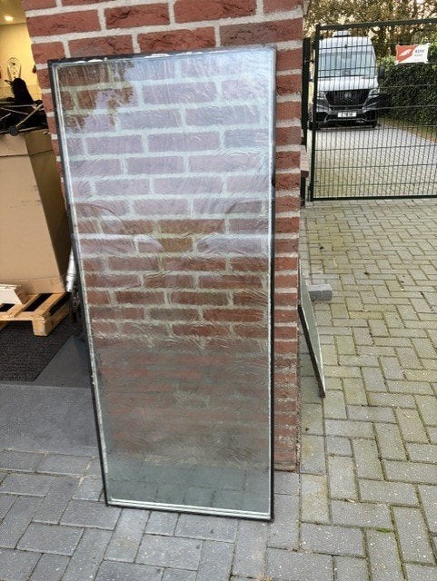 2 ruiten (ribbelglas), Ophalen, Gebruikt, Minder dan 80 cm, 120 tot 160 cm