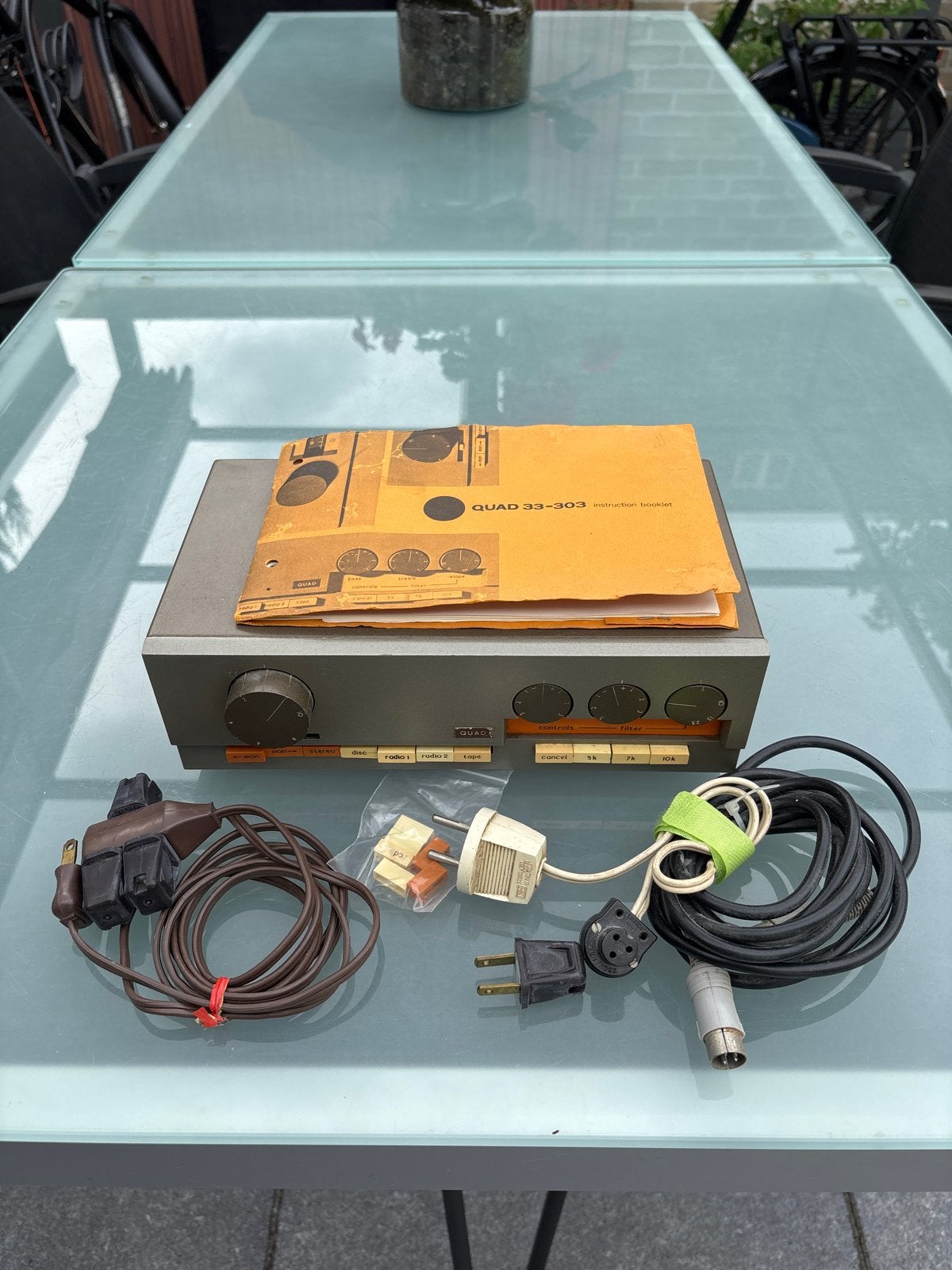 Quad 33-303 Voorversterker., Overige merken, Gebruikt, Ophalen of Verzenden, 60 tot 120 watt