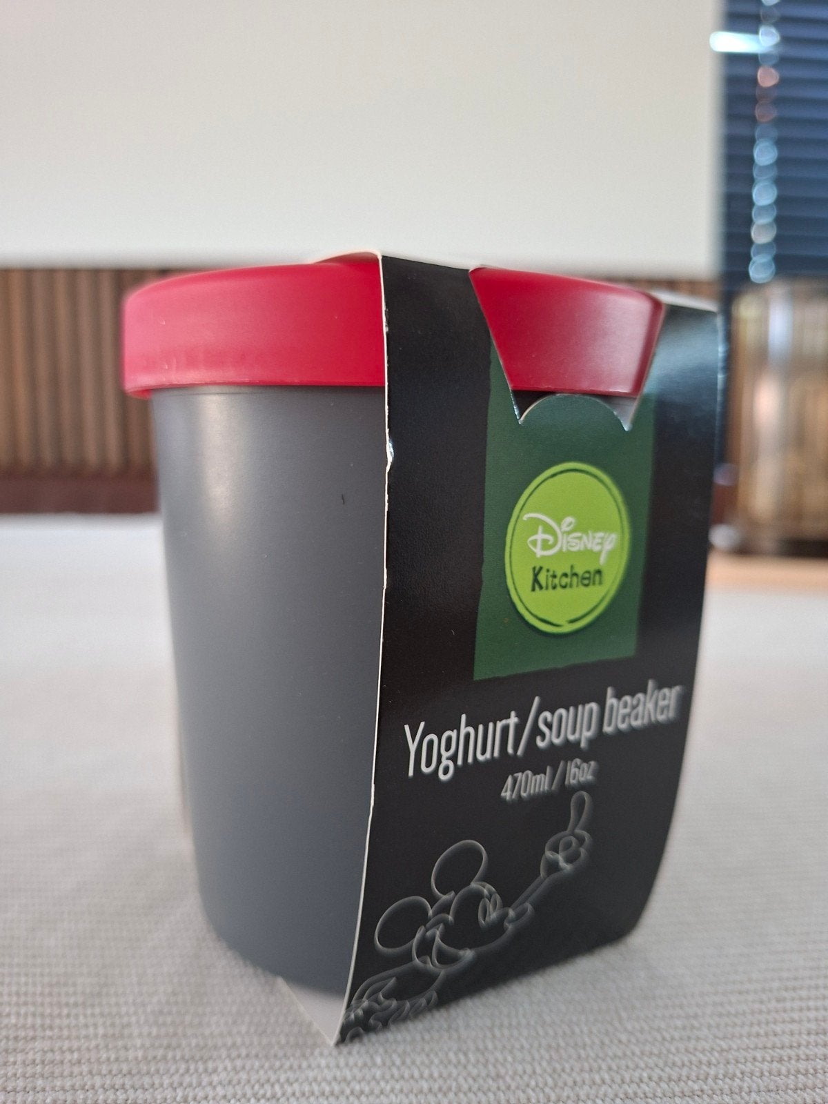 Disney Kitchen Yoghurt/Soep Beker - 470ml, Overige typen, Verzenden, Kunststof, Nieuw