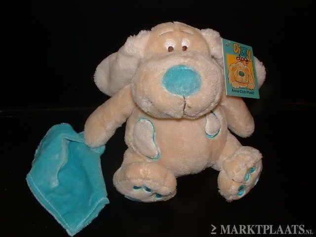 ANNA CLUB PLUSH HOND LANGE VELOURS IVOOR MET, Ophalen of Verzenden, Nieuw, Overige typen
