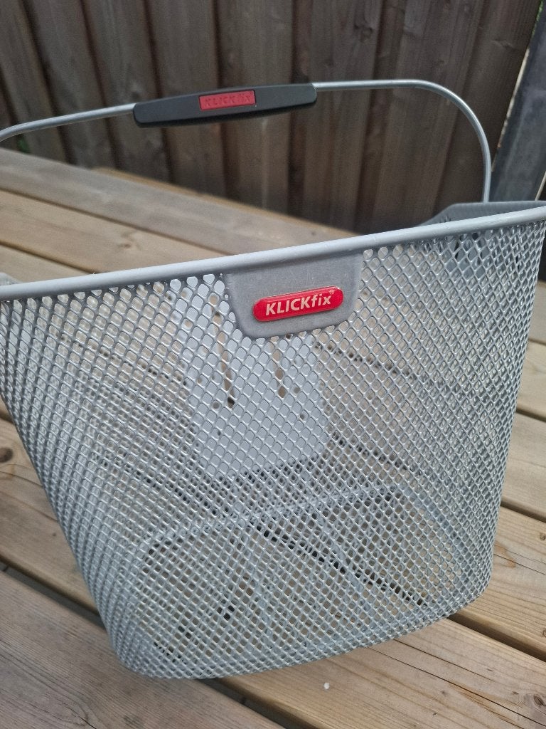 Klickfix stuurmand met verbredingset, Ophalen, Zo goed als nieuw, Fietsmand