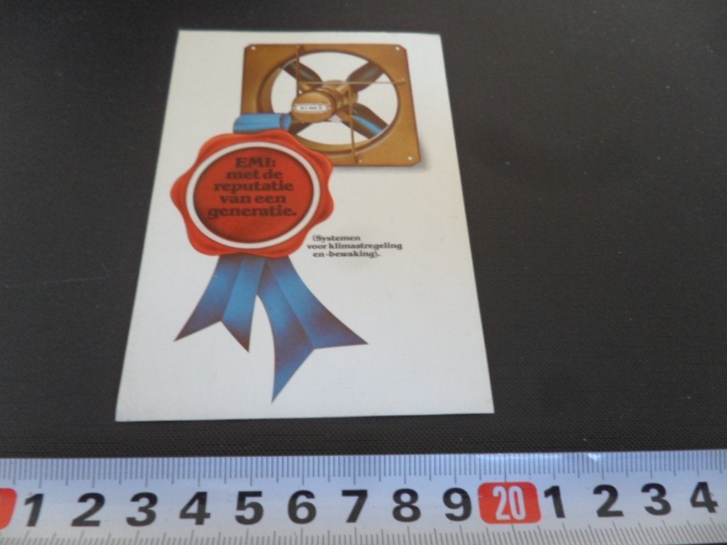 sticker EMI: met de reputatie van een generatie, Ophalen, Zo goed als nieuw
