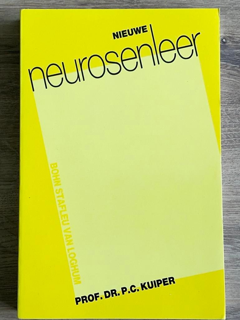 P.C. Kuiper - Nieuwe neurosenleer, Ophalen of Verzenden, Zo goed als nieuw, Ontwikkelingspsychologie, P.C. Kuiper