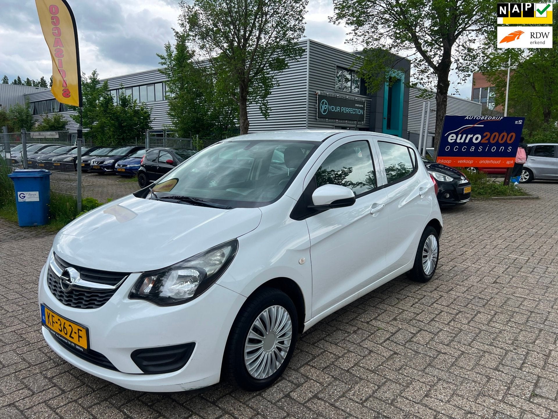 Opel KARL 1.0 ecoFLEX Edition - AIRCO - NIEUWE JAAR APK !, Auto's, Voorwielaandrijving, 839 kg, Stof, Gebruikt