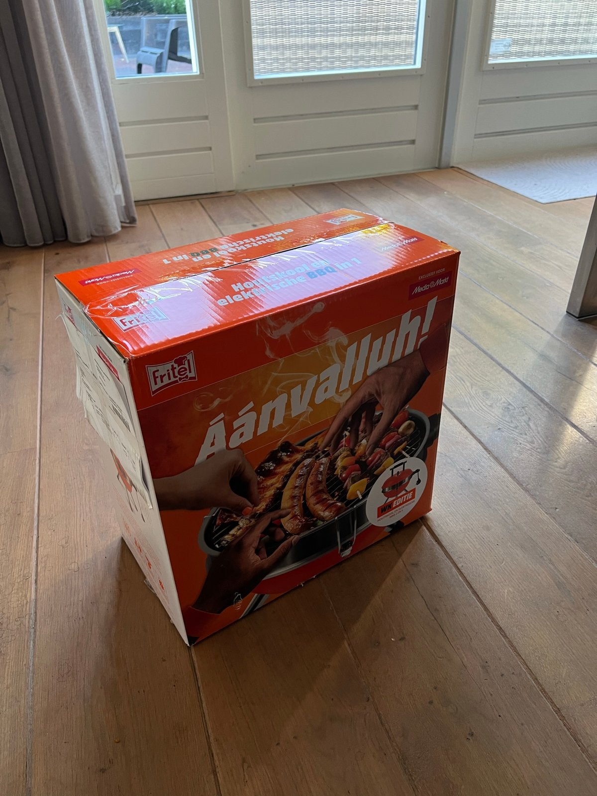 Fritel Houtskool en Elektrische BBQ 2-in-1, Ophalen of Verzenden, Nieuw
