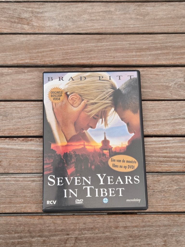 Seven Years in Tibet (DVD'), Engels, Waargebeurd drama, Nederlands, Ophalen of Verzenden