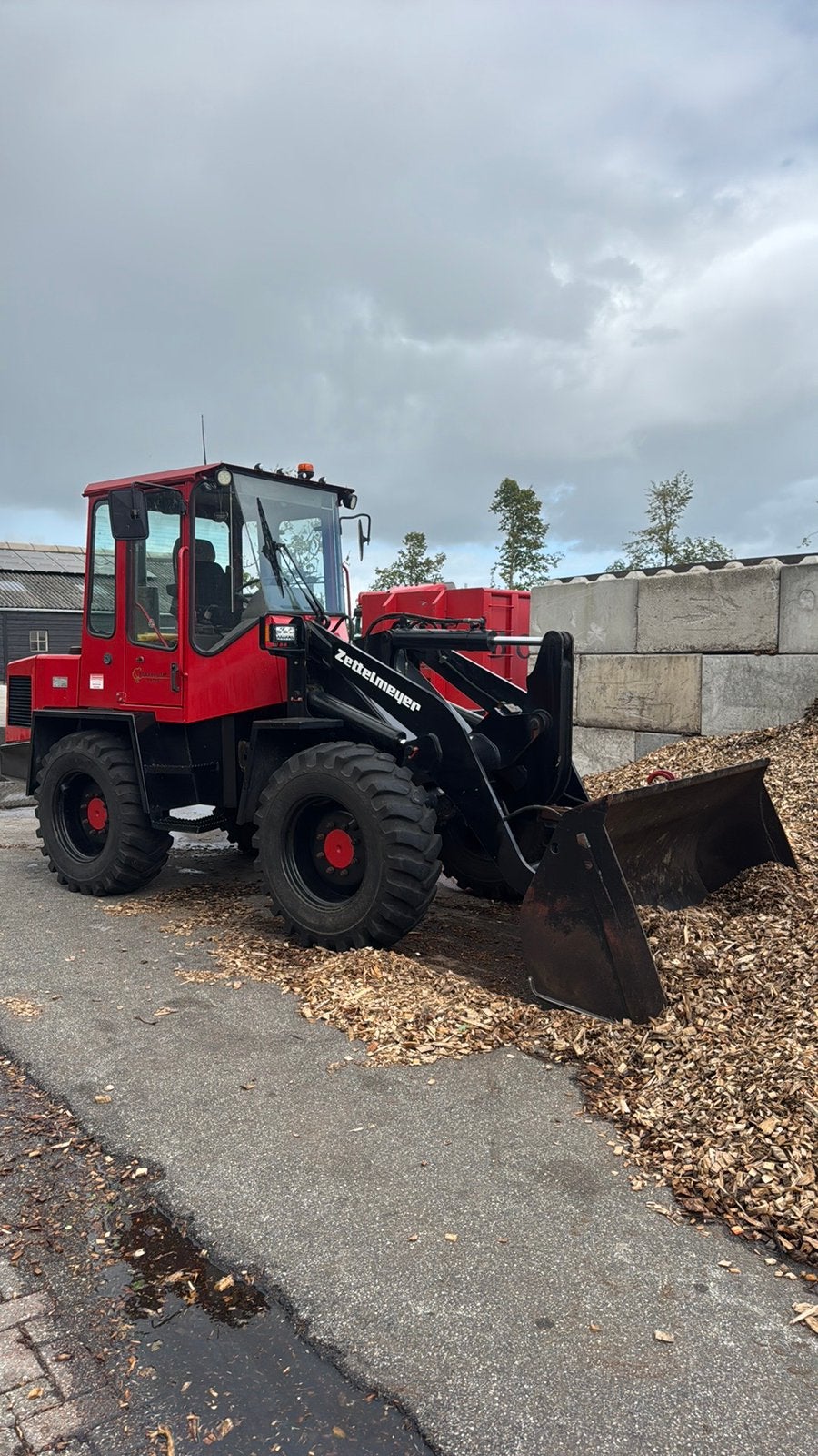Zettelmeyer shovel zl802, Zakelijke goederen, Machines en Bouw | Kranen en Graafmachines, Ophalen, Wiellader of Shovel
