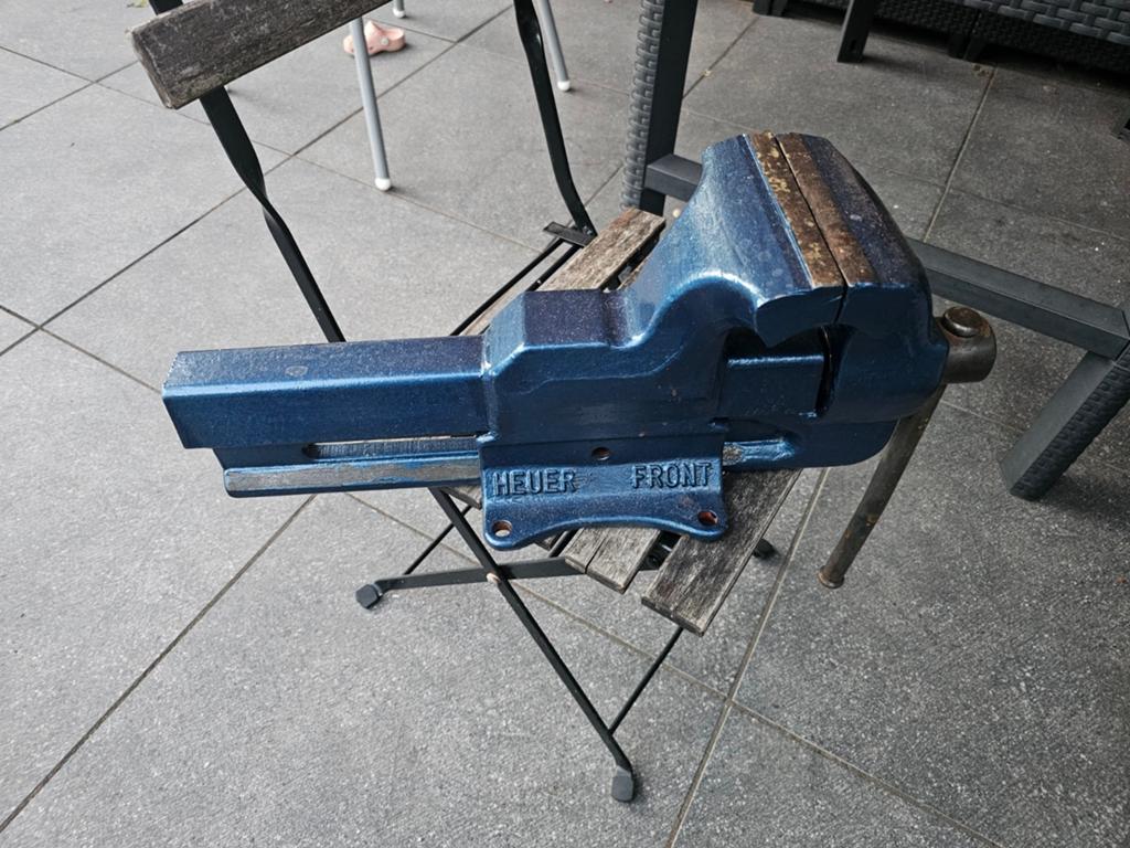 Heuer Front Bankschroef 150mm - Gerestaureerd, Doe-het-zelf en Verbouw, Gereedschap | Handgereedschap, Ophalen