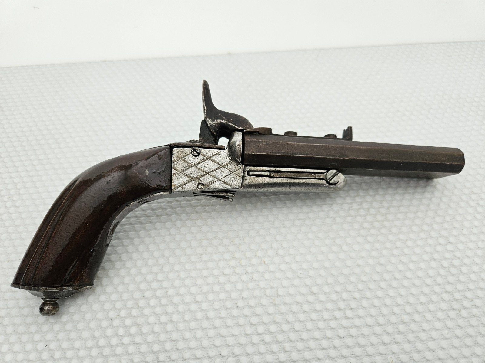 Prachtige 2 schots zwartkruit 9 mm pen pistool., Verzenden, Landmacht, Nederland