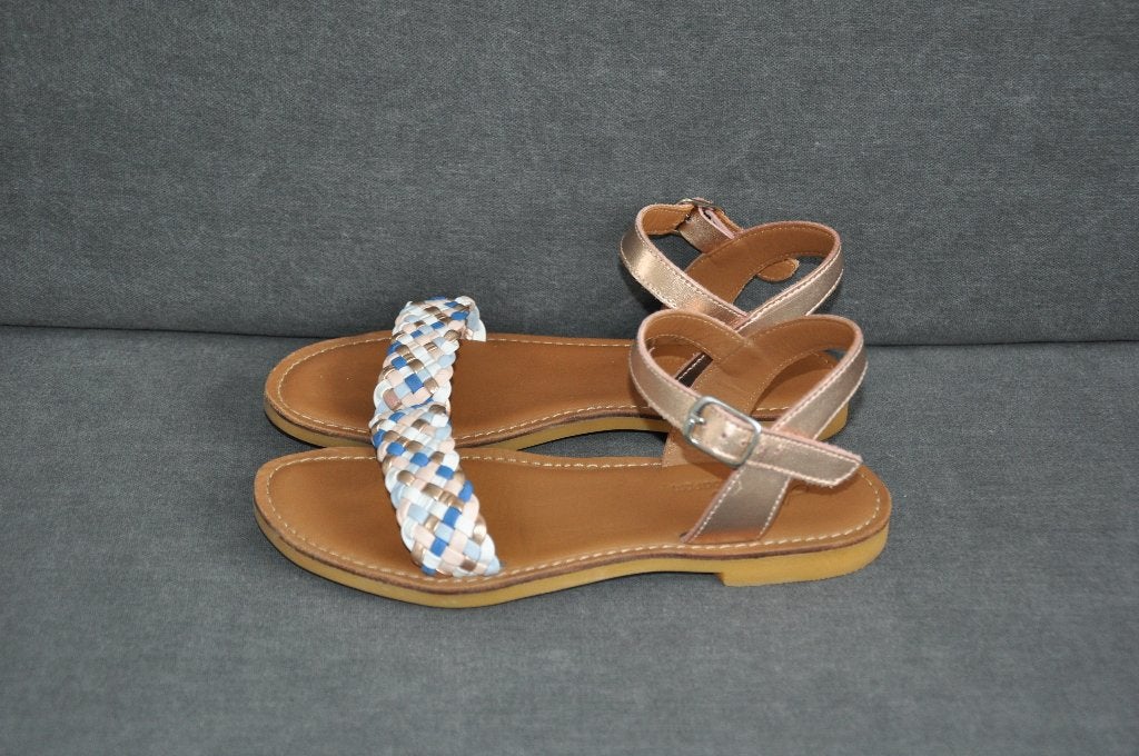 sandalen 35, leren sandalen 35, kindersandalen 35 nieuw, Kinderen en Baby's, Meisje, Schoenen, Nieuw, Ophalen of Verzenden