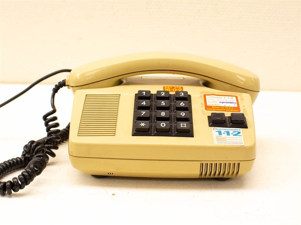 PTT druktoets telefoon 30702, Telecommunicatie, Vaste telefoons | Niet Draadloos, Ophalen of Verzenden, Gebruikt