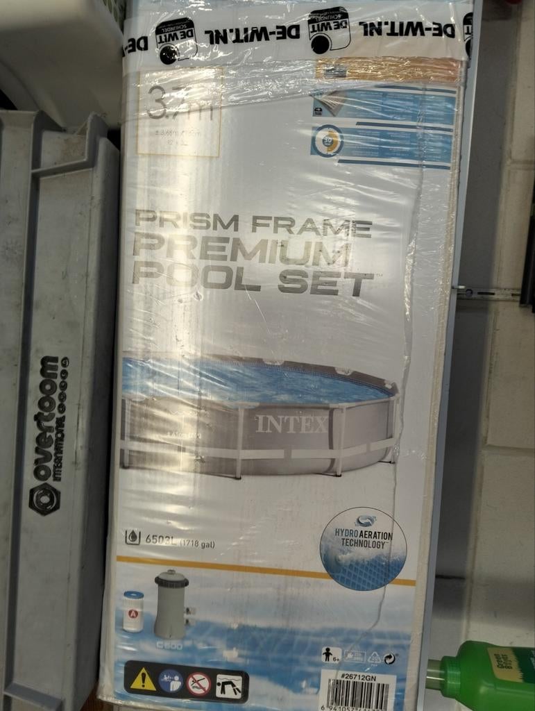 Intex Prism bad met zandfilterpomp., Tuin en Terras, Zwembaden, Nieuw, Opzetzwembad, 80 tot 120 cm, 400 cm of meer, 200 tot 300 cm