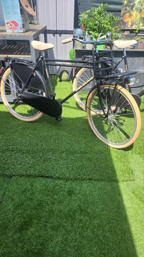 2 Pelikaan transportfietsen - Zo goed als nieuw, Overige merken, Terugtraprem, 53 tot 56 cm, Versnellingen