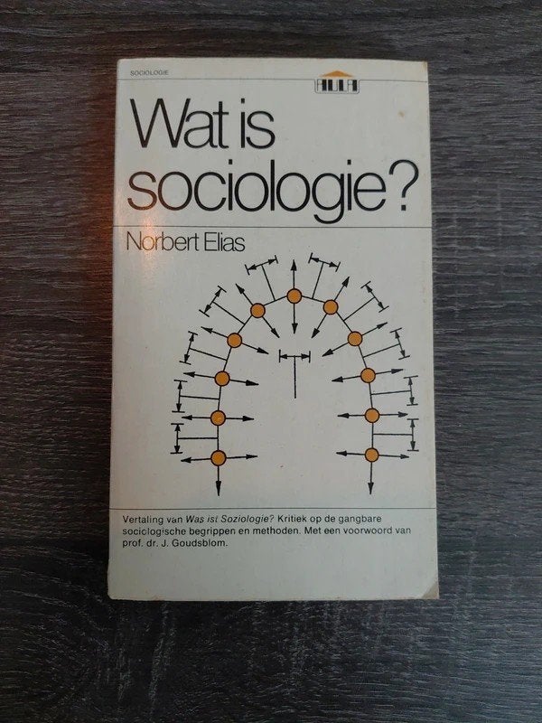 Wat is sociologie? - Norbert Elias (Sociologie), Ophalen of Verzenden, Gelezen, Norbert Elias, Sociale wetenschap