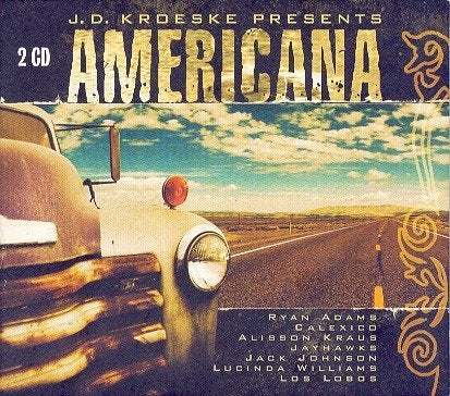 2CD: J.D. Kroeske Presents Americana (ZGAN) Digipak, Ophalen of Verzenden, Zo goed als nieuw, Poprock