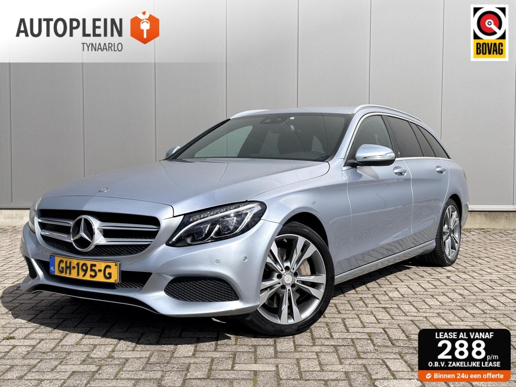 Mercedes C-klasse Estate 350e Avantgarde LED|NL Auto|Dealer, Automaat, Achterwielaandrijving, Gebruikt, Met garantie (alle)
