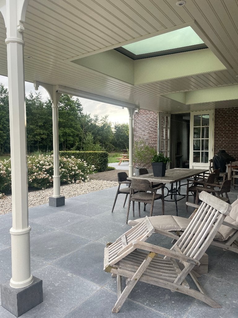 Terras Tegel Vietnamees Hardsteen 50x50x3cm op voorraad!!, Tuin en Terras, Hoofdweg 131-H en G -7371GG-Loenen, Natuursteeninfo BV