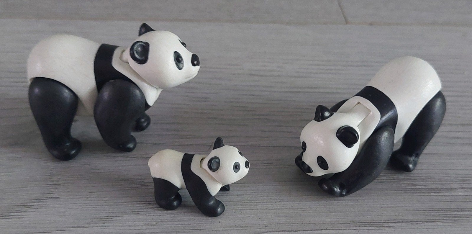 Playmobil 6652 - Panda's met baby, Ophalen of Verzenden, Gebruikt
