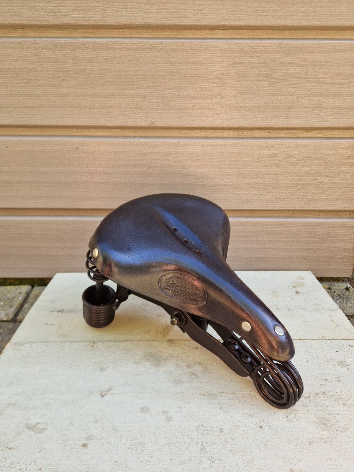 Fietszadel Lepper Primus - Origineel & echt leer - Zwart, Toerfiets, Leer, Lepper, Ophalen of Verzenden