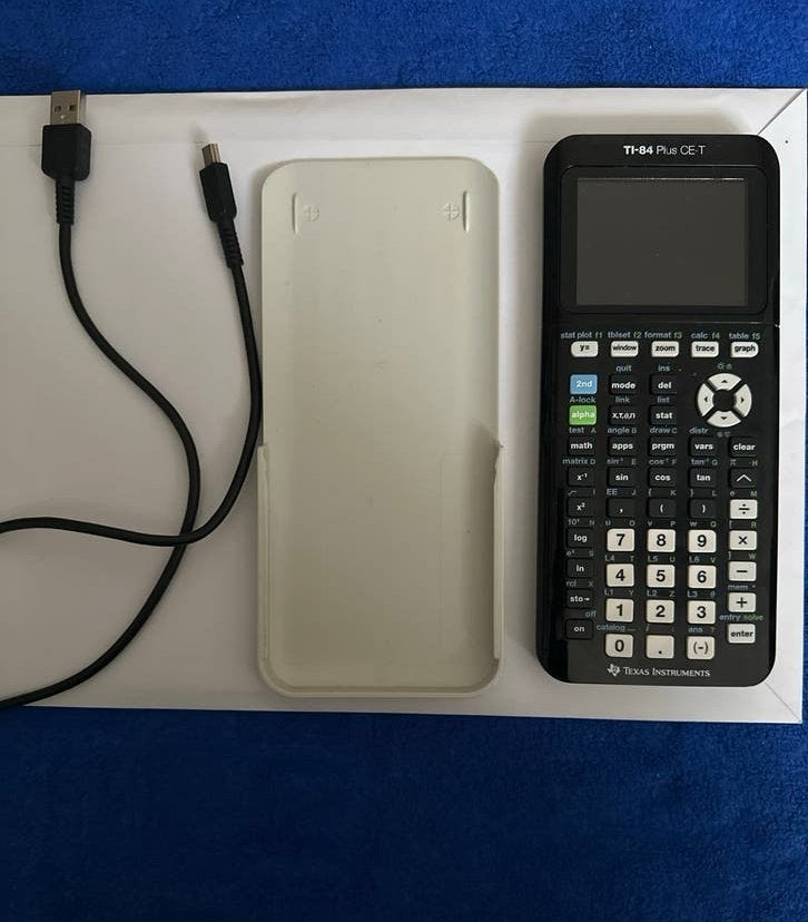 Grafishe rekenmachine TI-84 Plus CE-T, Ophalen of Verzenden, Grafische rekenmachine, Zo goed als nieuw