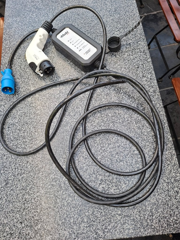 Mobiele EV-lader type 1, Ophalen of Verzenden, Gebruikt, Laadkabel