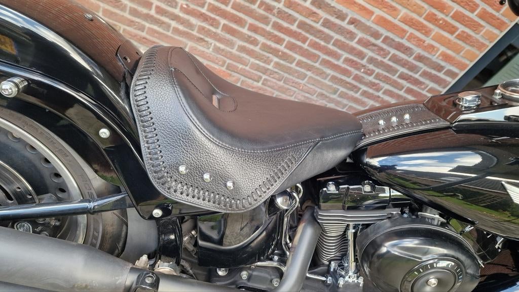 Orgineel Harley Davidson lederen zadel softail 2006- 2014, Ophalen of Verzenden