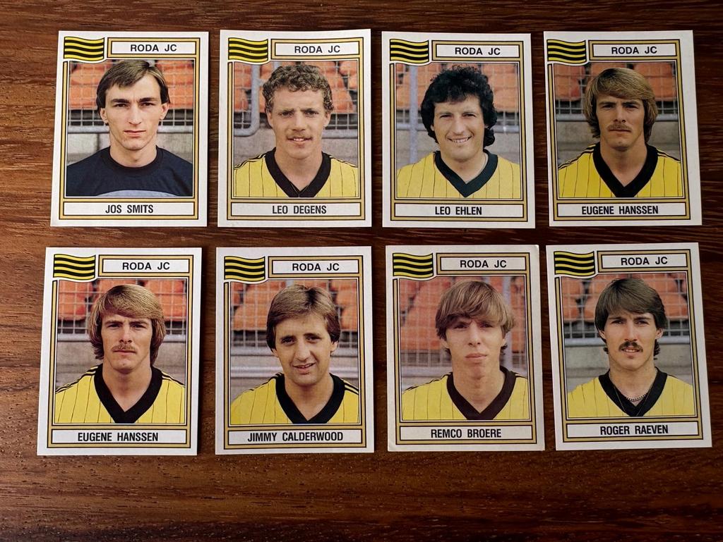 Roda JC Panini Voetbal 83 stickers, Ophalen of Verzenden, Zo goed als nieuw, Stickers en Plaatjes