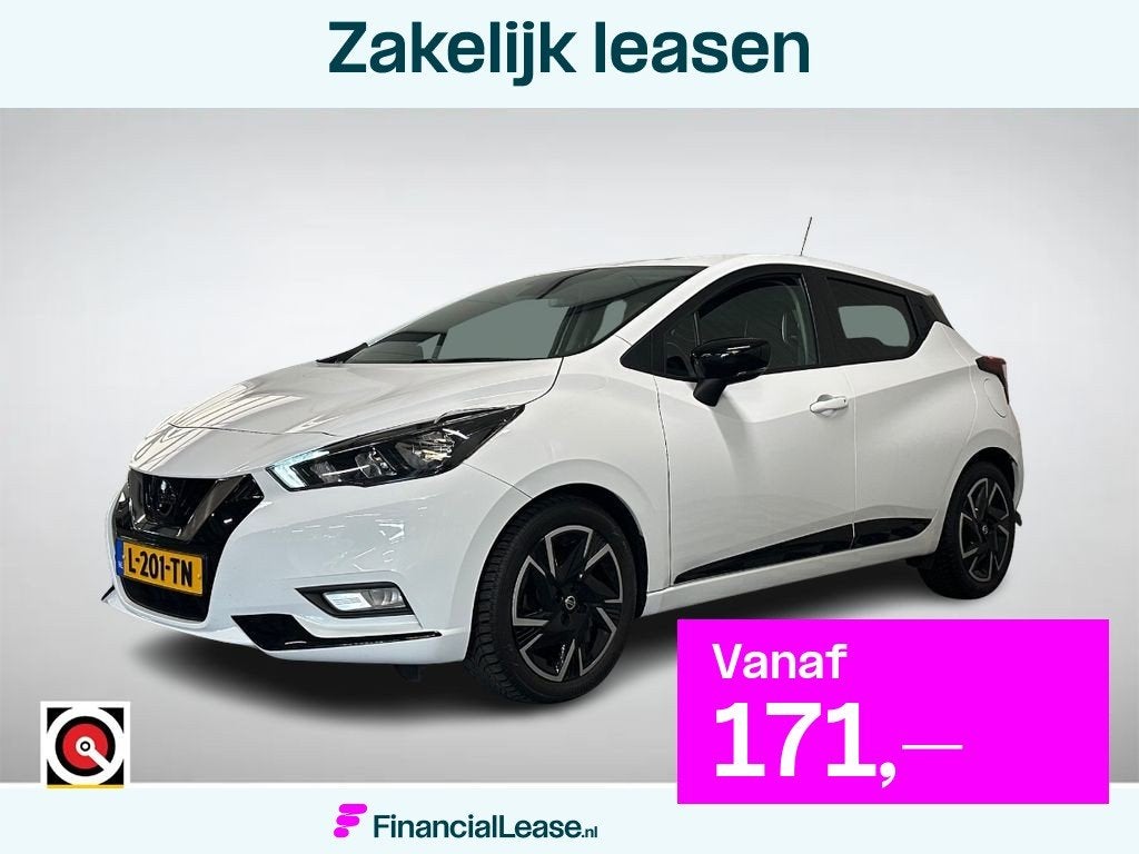 Nissan Micra 1.0 IG-T | N-Design 5-Drs | Airco | Cruise | Na, Voorwielaandrijving, Euro 6, Wit, Handgeschakeld