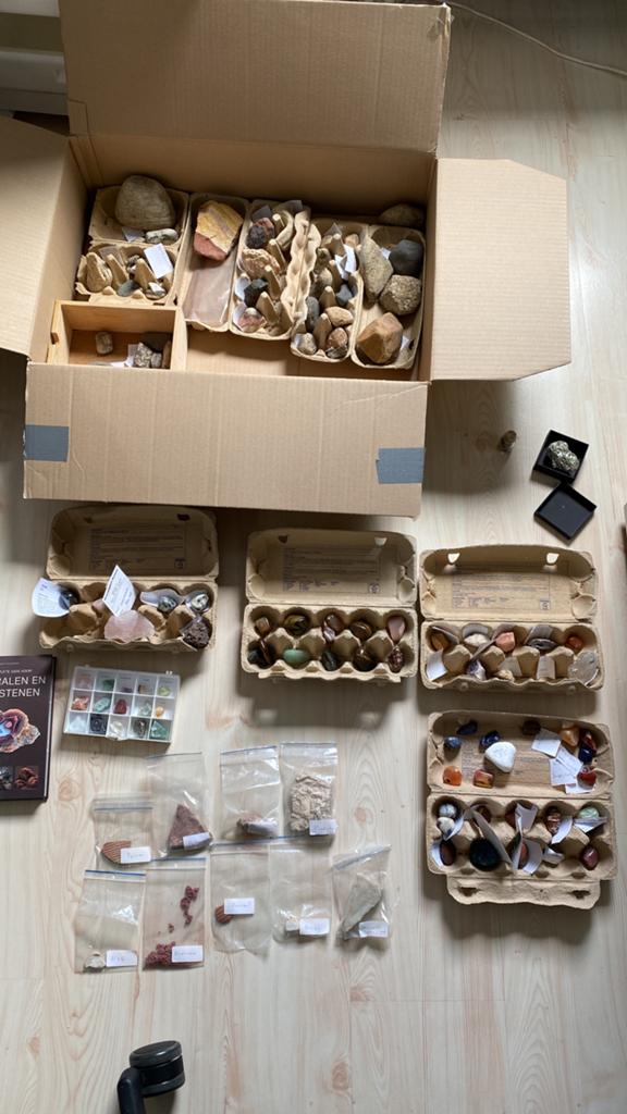 Verzameling mineralen en (edel-) stenen, Verzamelen, Ophalen, Mineraal