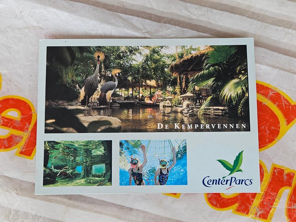 Centerparcs ansichtkaart De Kempervennen, Ophalen of Verzenden, 1980 tot heden