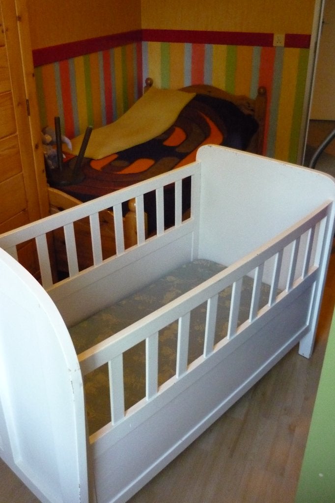 Oud / Vintage (70 jaar) '' KINDERLEDIKANTJE '', Ophalen, Gebruikt, Minder dan 140 cm, Minder dan 70 cm