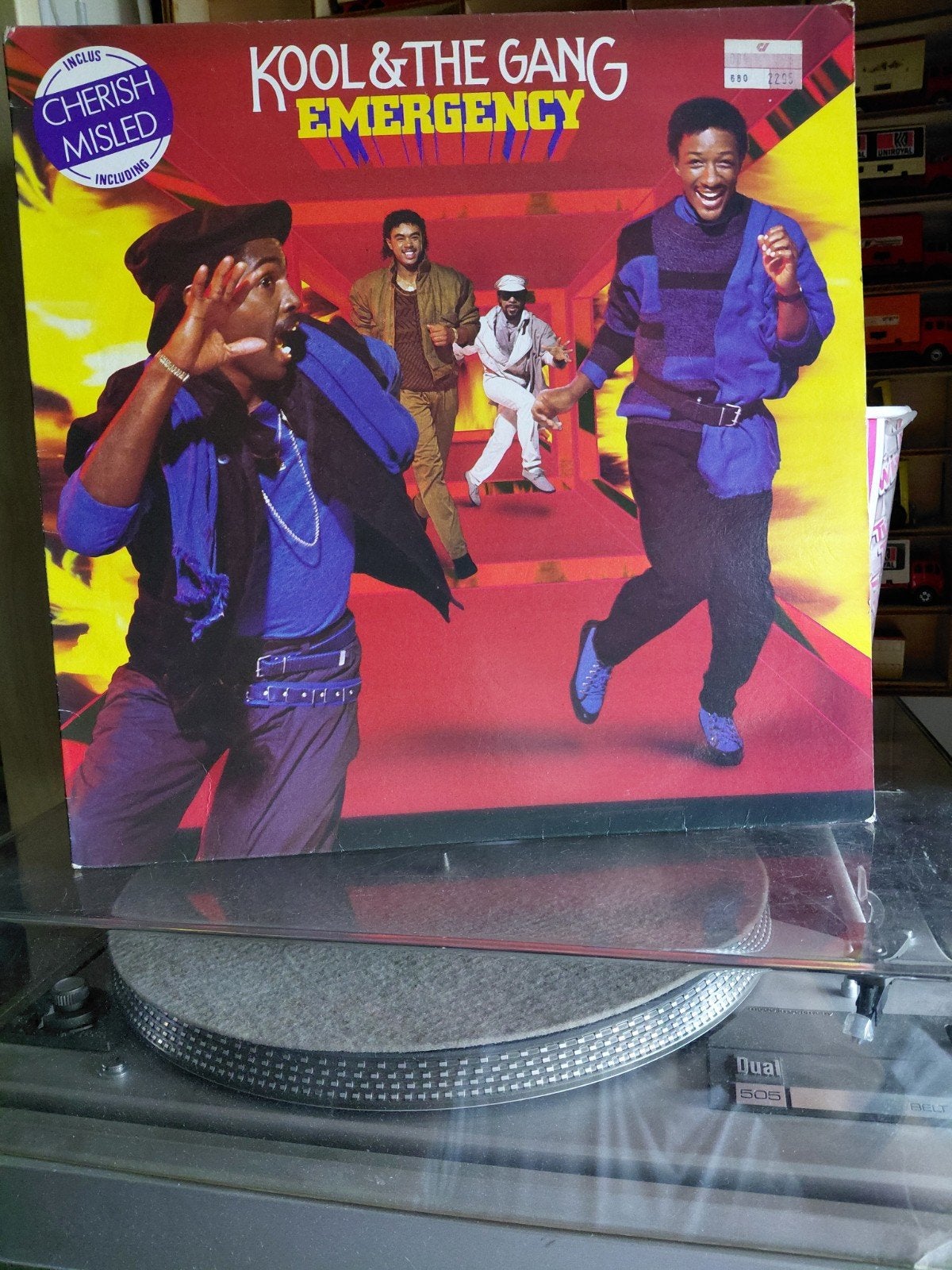 Lp kool & the gang - emercency, Ophalen of Verzenden, Zo goed als nieuw, LP