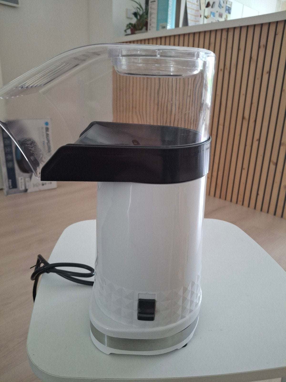 Nictemaw Popcornmachine 1200W Heißluft Popcorn Maker, Witgoed en Apparatuur, Ophalen of Verzenden, Nieuw