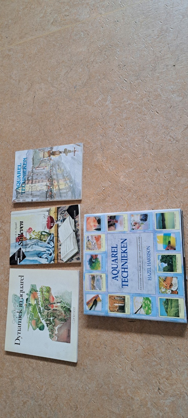 Aquarel boekjes met toebehoren, Ophalen, Gebruikt, Ezel