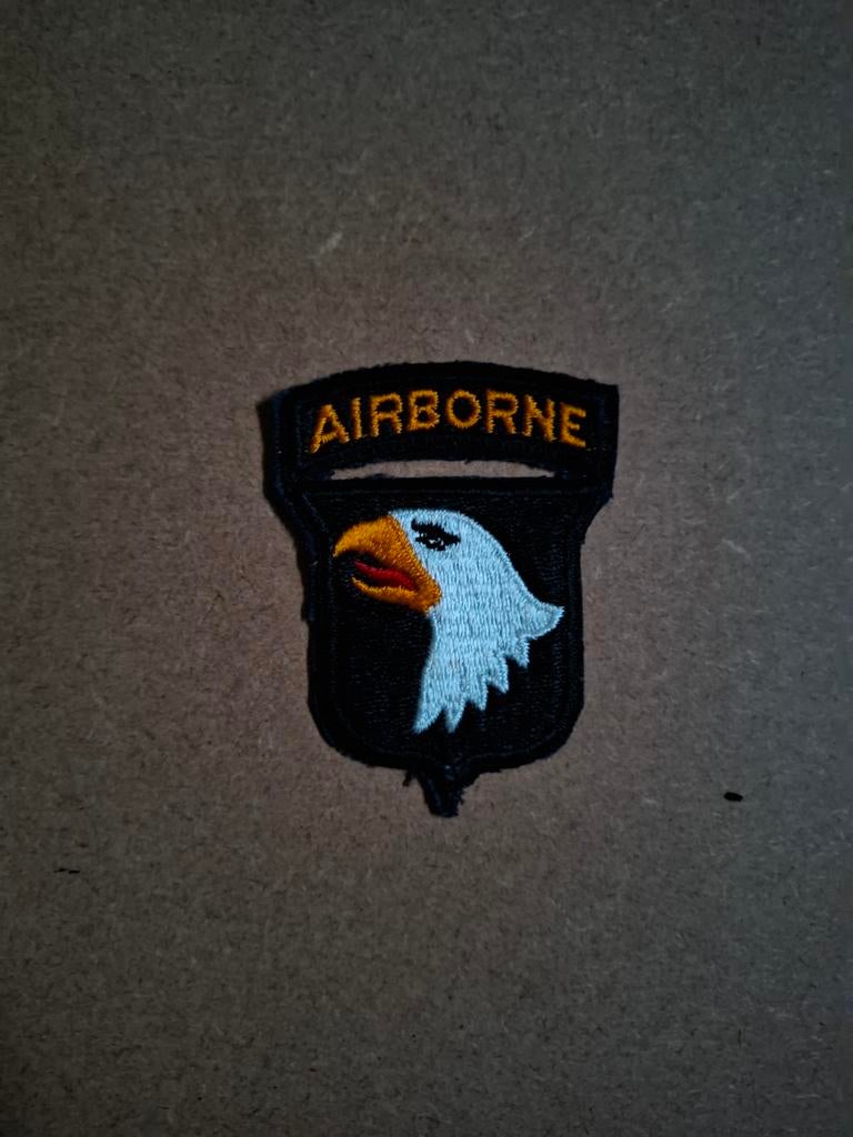 US WWII 101ST AIRBORNE PATCH (2), Verzamelen, Militaria | Tweede Wereldoorlog, Ophalen of Verzenden, Landmacht, Amerika, Embleem of Badge