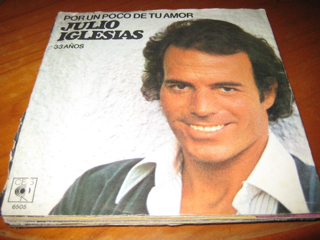 Julio Iglesias: Por un Poco tu amor, Ophalen of Verzenden, Zo goed als nieuw, Pop