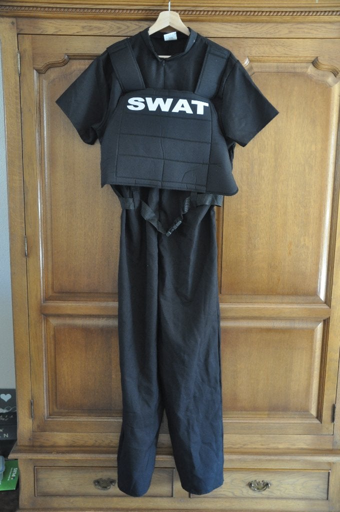 politie pak SWAT kostuum SWAT officier carnavalskleding, Kleding | Heren, Carnavalskleding en Feestkleding, Ophalen of Verzenden