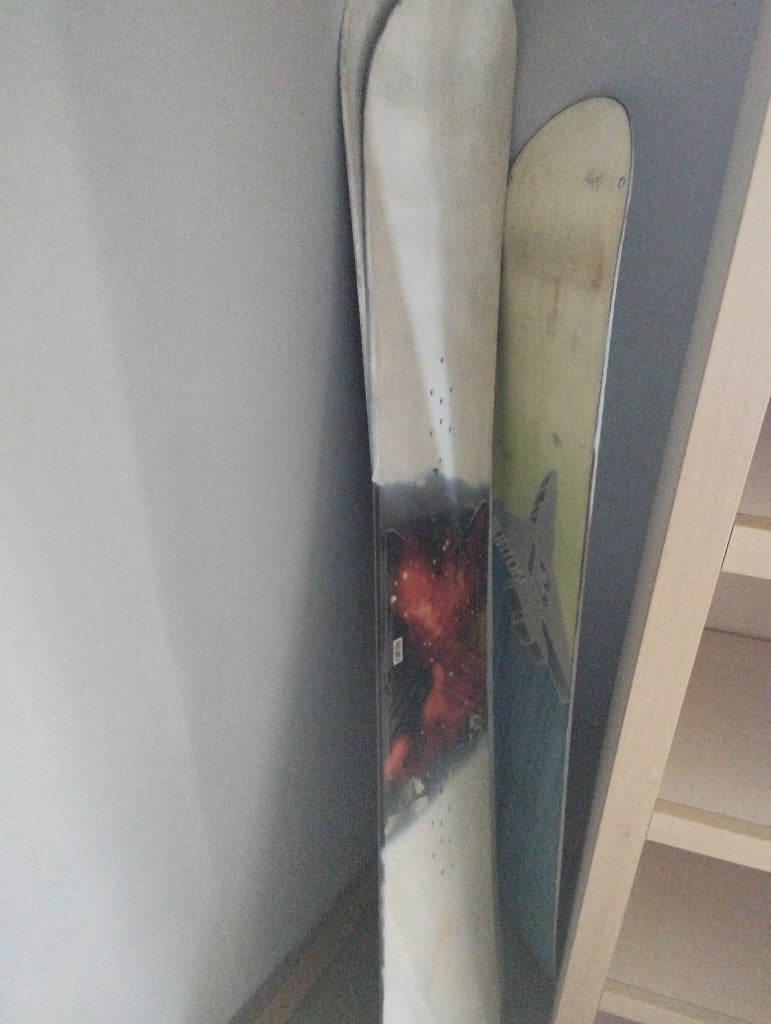 4x snowboard, Ophalen, Gebruikt, Board