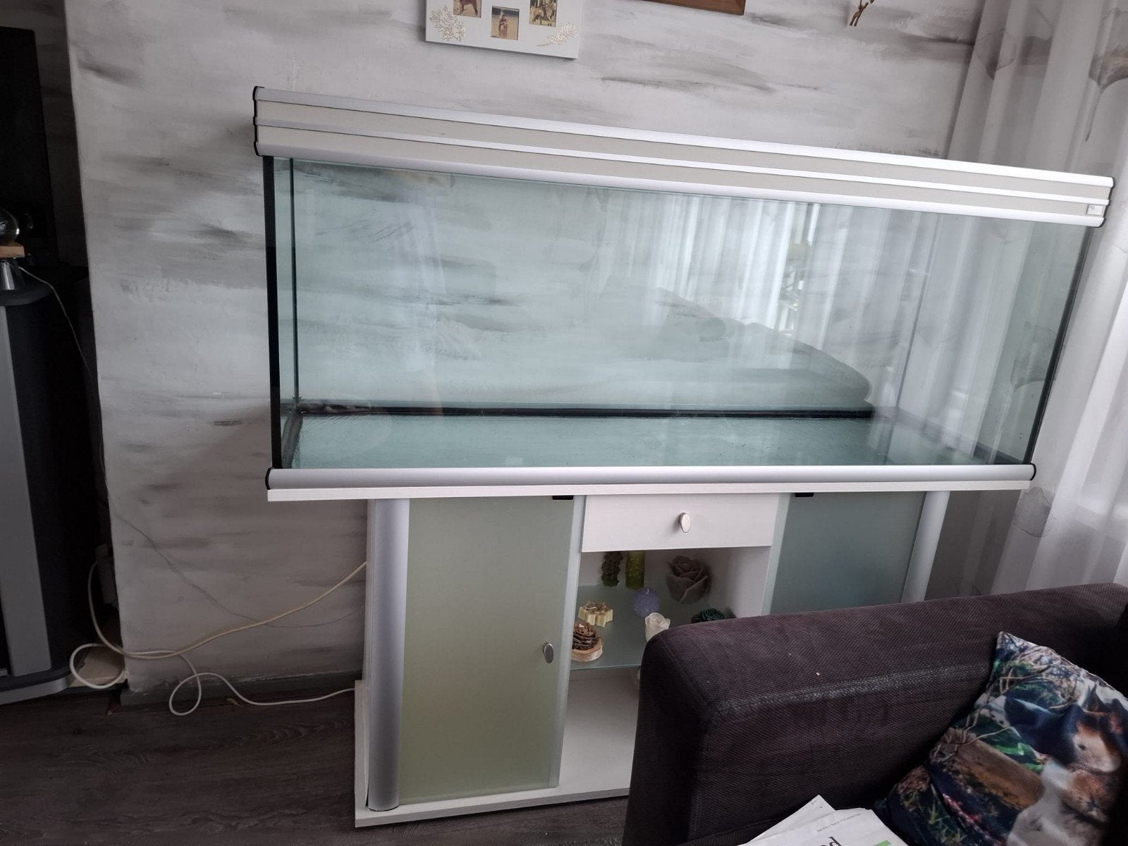 aquarium of terraium, Ophalen, Zo goed als nieuw, Leeg aquarium