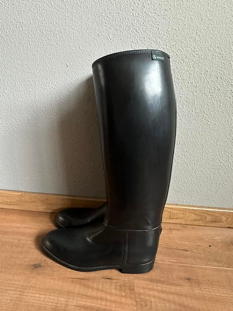 Gebruikte rijlaarzen van Aigle maat 44, Gebruikt, Ophalen of Verzenden, Schoeisel, Heren