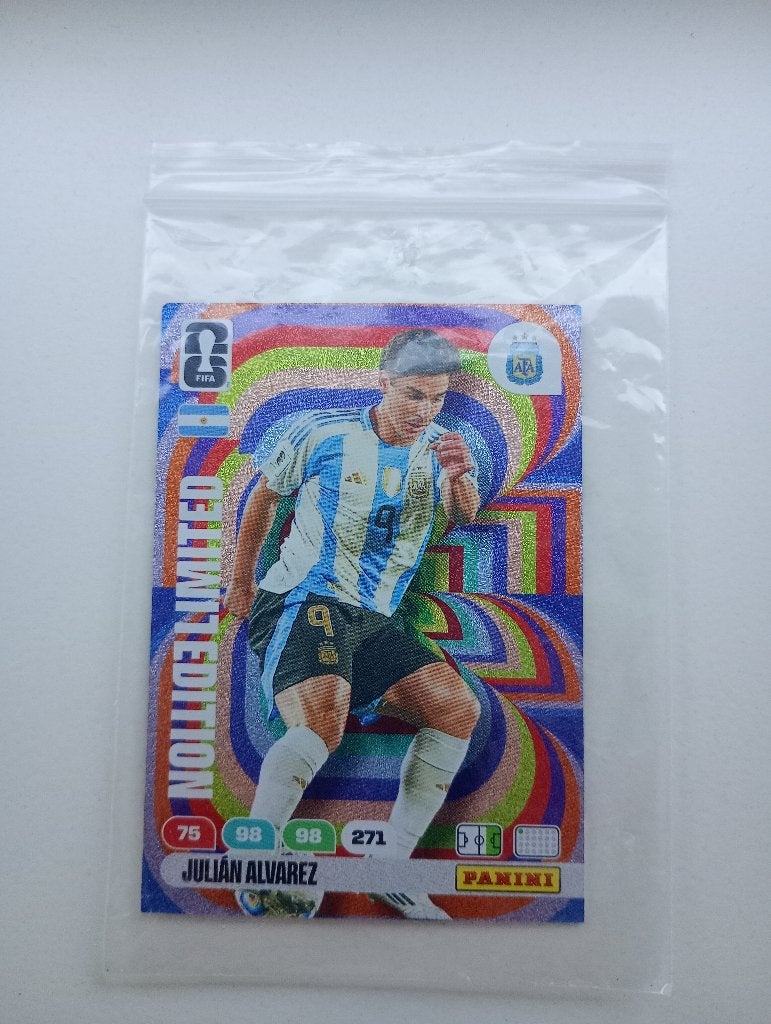 FIFA Panini Julian Alvarez voetbalkaartje, Verzenden, Zo goed als nieuw, Buitenlandse clubs, Poster, Plaatje of Sticker